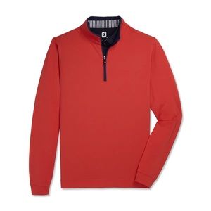 FJ Footjoy Long Sleeve Red Pullover